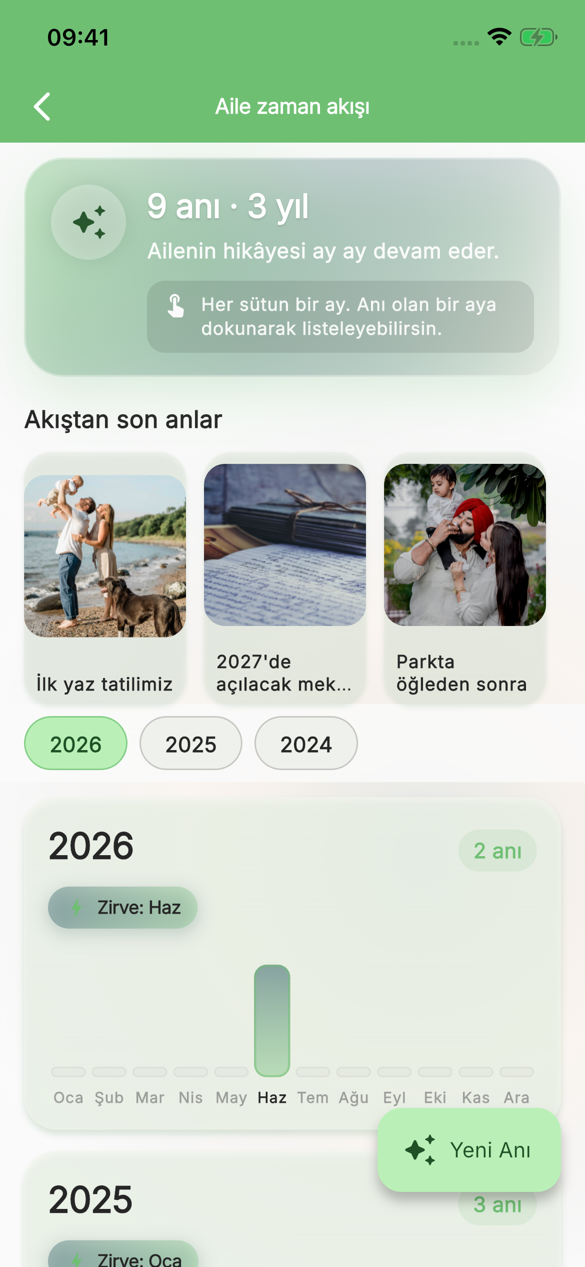 Aile zaman akışı